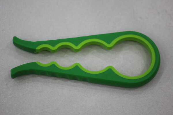 Handlicher Flaschen-Öffner für alle Schraubverschlüsse 4 in 1 Grün