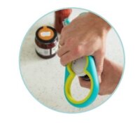 Handlicher Flaschen-Öffner für alle Schraubverschlüsse 4 in 1 Grün