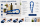 Handlicher Flaschen-Öffner für alle Schraubverschlüsse 4 in 1 Blau