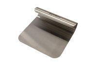 Gemüsespachtel, Gemüseschaufel, Teigspachtel rostfreies Edelstahl in GASTRO Qualität 14 x 12 cm