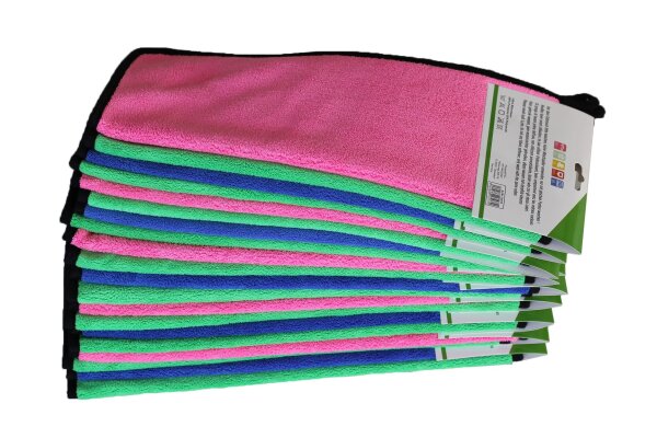 Microfaser-Tücher mit weicher Struktur 30 x 30 cm, 2er Set