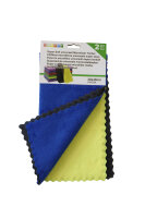 Microfaser-Tücher mit weicher Struktur 30 x 30 cm, 2er Set