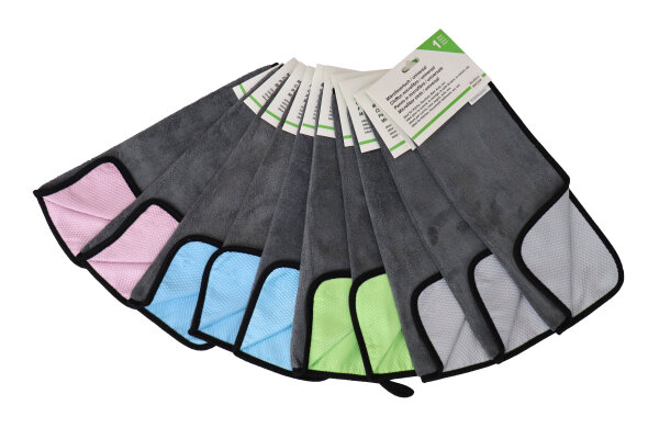 Microfaser-Tücher Universal Nass/Trocken, 30 x 40 cm, 10er Set