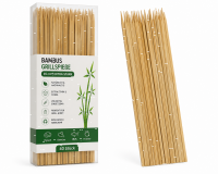 Bambus Grillspieße 35 cm, 40 Stück extra stark