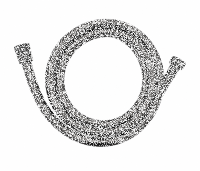Duschschlauch Exclusiv Anthrazit 2 Meter lang