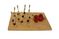 Schneidebrett aus Bambus-Holz 22 x 33 cm