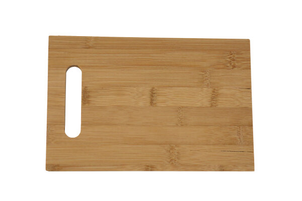 Schneidebrett aus Bambus-Holz 16 x 25 cm