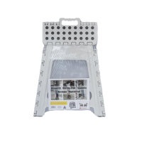 XL Klapphocker, Klapptritt, Tritthocker Grau Faltbar H 40cm bis 150KG