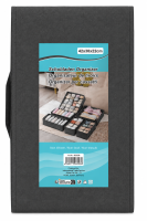 Schubladen Organizer 42 x 30 x 22 cm – Aufbewahrungsbox aus Non Woven mit 7 Fächern und Tragegriffen