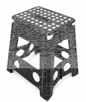 XL Klapptritt faltbar 40cm Schwarz bis 150kg mit...